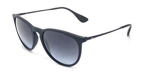 Ray-Ban Women's Erika Round Sunglasses,Non-Polarized,Black Frame/Gray Gradient Lens,54 mm